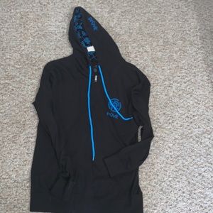 Pruvit Ketone light weight zip up hoodie size small